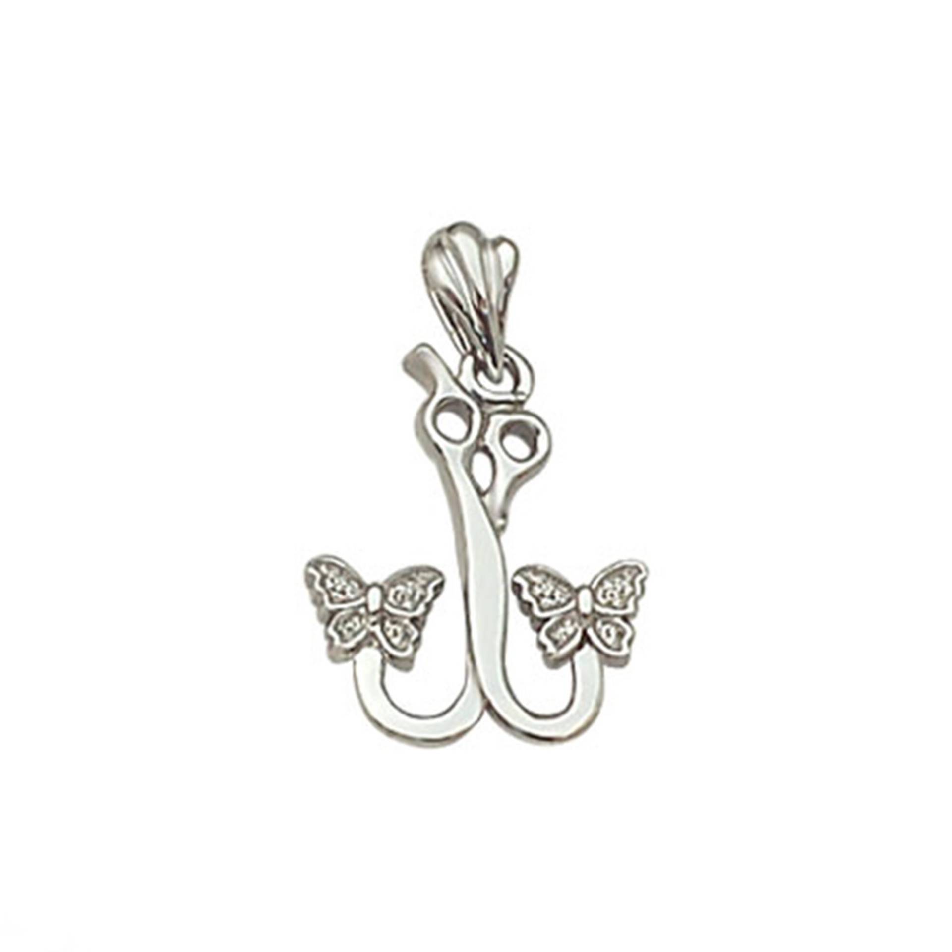 Schmetterling Haar Schere Anhänger Sterling Silber Friseur Geschenk Schmetterling Haar Schere Anhänger Sterling Silber Friseur Geschenk von ScissorWarrior