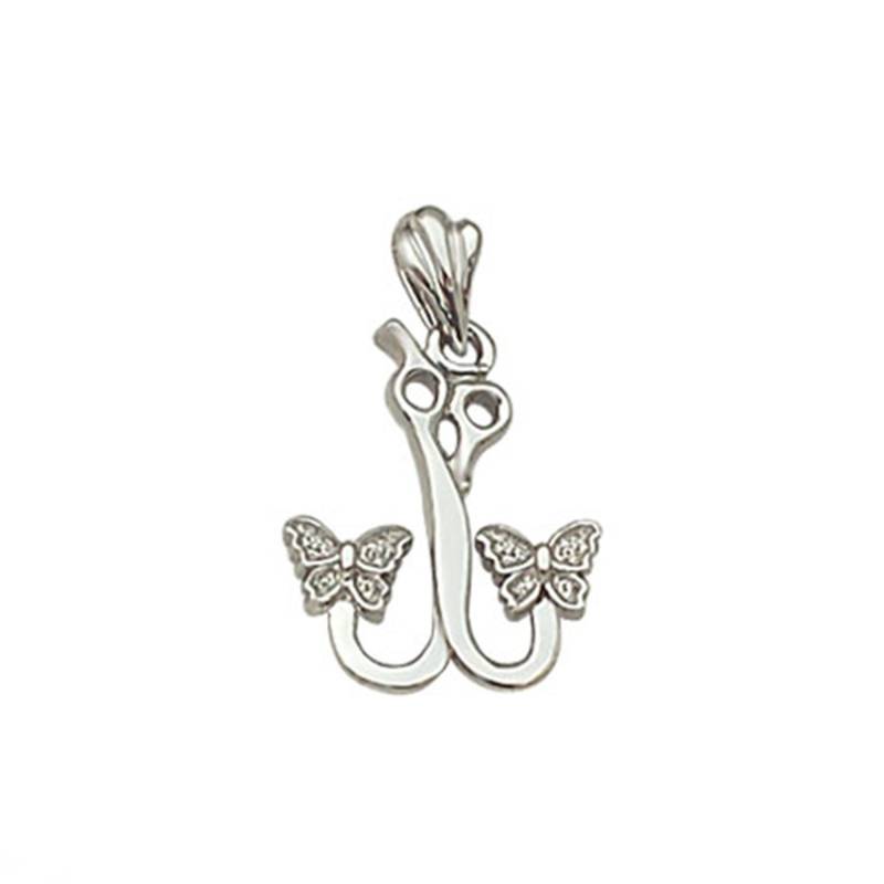 Schmetterling Haar Schere Anhänger Sterling Silber Friseur Geschenk Schmetterling Haar Schere Anhänger Sterling Silber Friseur Geschenk von ScissorWarrior