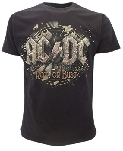 AC/DC Original Rock or Bust T-Shirt mit Etikett und Originalitätsetikett T-Shirt - Medium von Sconosciuto