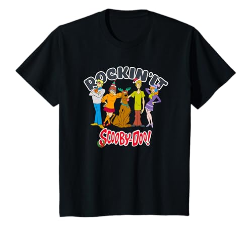 Kinder Weihnachten Scooby DOO Rockin It T-Shirt von Scooby-Doo!
