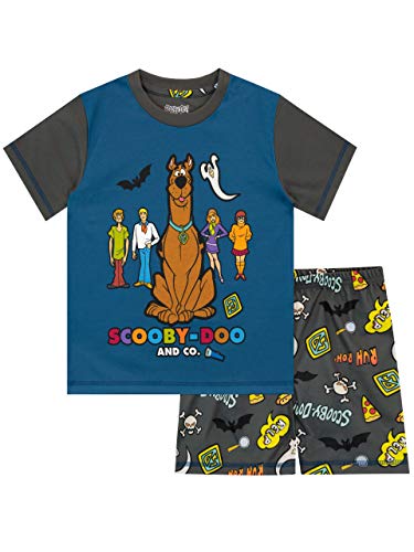 Scooby Doo Jungen Schlafanzug Blau 134 von Scooby Doo