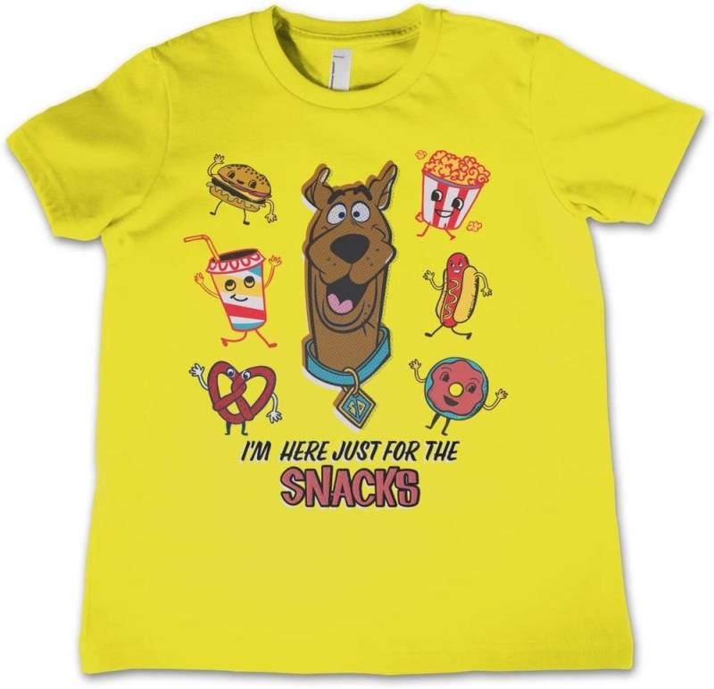 Scooby Doo T-Shirt I'M Here Just For The Snacks Kids T-Shirt von Scooby Doo