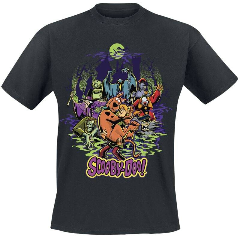 Scooby-Doo Villains T-Shirt schwarz in XXL von Scooby-Doo