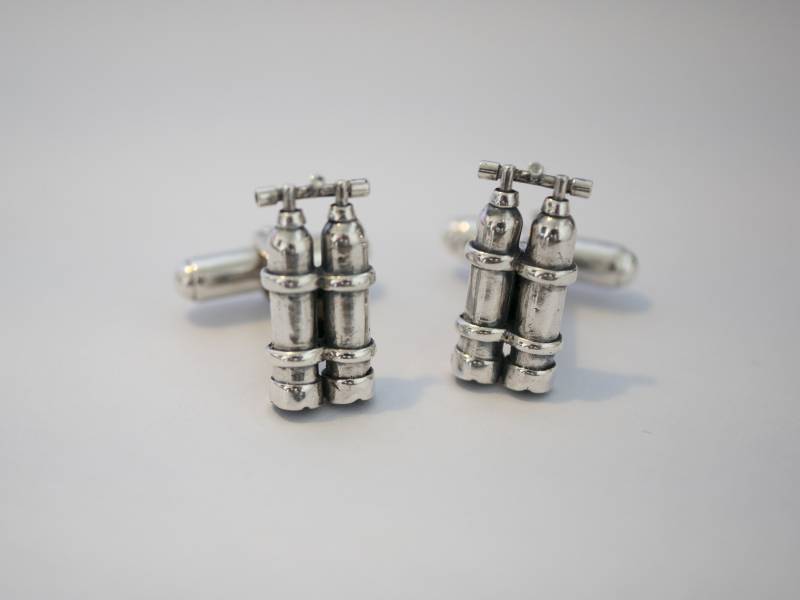 Manschettenknöpfe Mit Zylinder von ScoojooJewellery