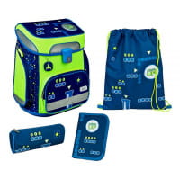 Scooli EasyFit Schulranzen-Set 5tlg Glow Edition Level Up von Scooli