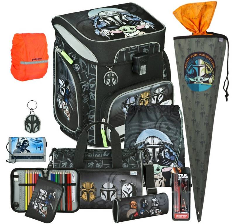 Scooli Schulranzen 1.Klasse Jungen EasyFit in unterschiedlichen Sets (10-tlg) von Scooli