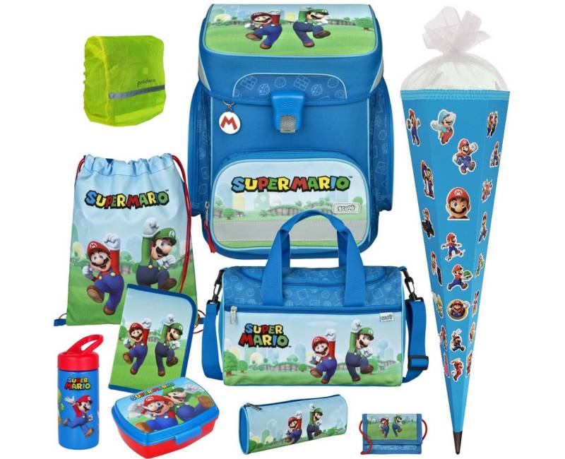 Scooli Schulranzen 1.Klasse Jungen EasyFit in unterschiedlichen Sets (11-tlg) von Scooli