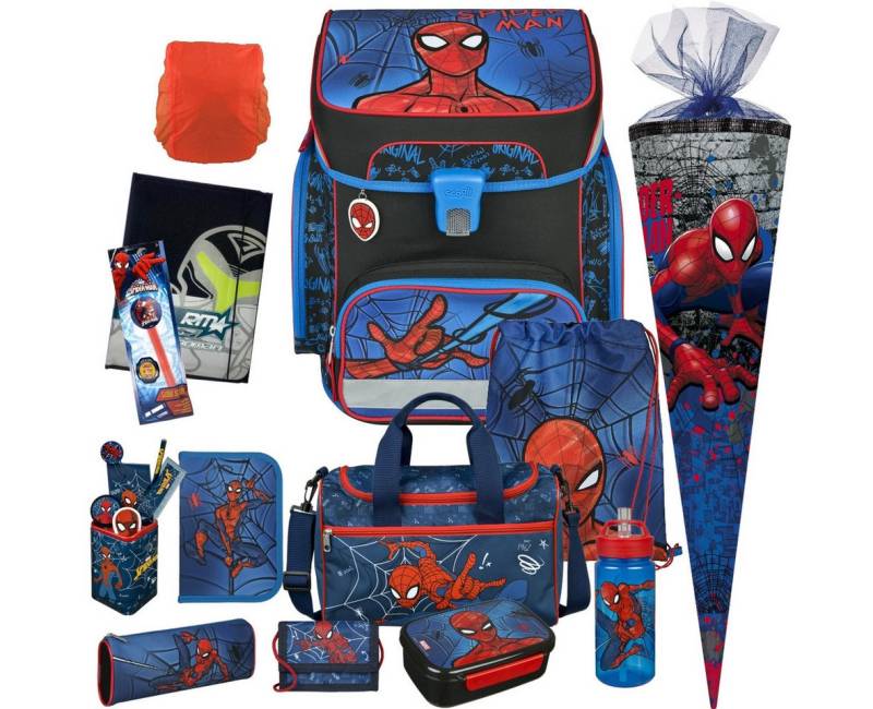 Scooli Schulranzen 1.Klasse Jungen EasyFit in unterschiedlichen Sets (14-tlg) von Scooli