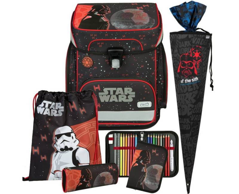 Scooli Schulranzen 1.Klasse Jungen EasyFit in unterschiedlichen Sets (6-tlg) von Scooli