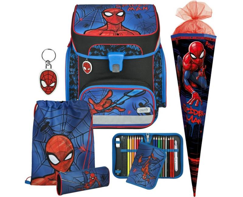 Scooli Schulranzen 1.Klasse Jungen EasyFit in unterschiedlichen Sets (6-tlg) von Scooli