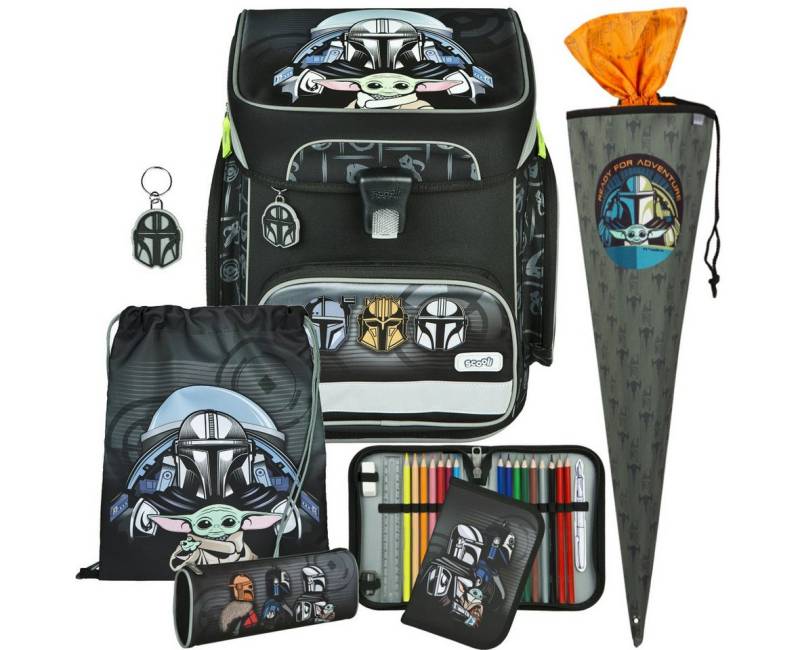 Scooli Schulranzen 1.Klasse Jungen EasyFit in unterschiedlichen Sets (6-tlg) von Scooli