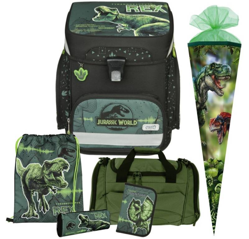 Scooli Schulranzen 1.Klasse Jungen EasyFit in unterschiedlichen Sets (7-tlg) von Scooli