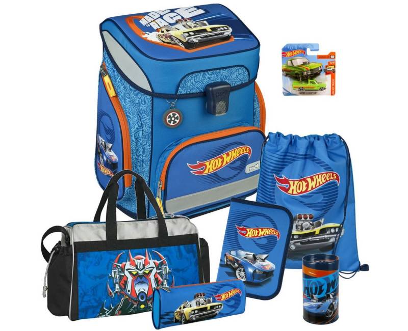 Scooli Schulranzen 1.Klasse Jungen EasyFit in unterschiedlichen Sets (8-tlg) von Scooli