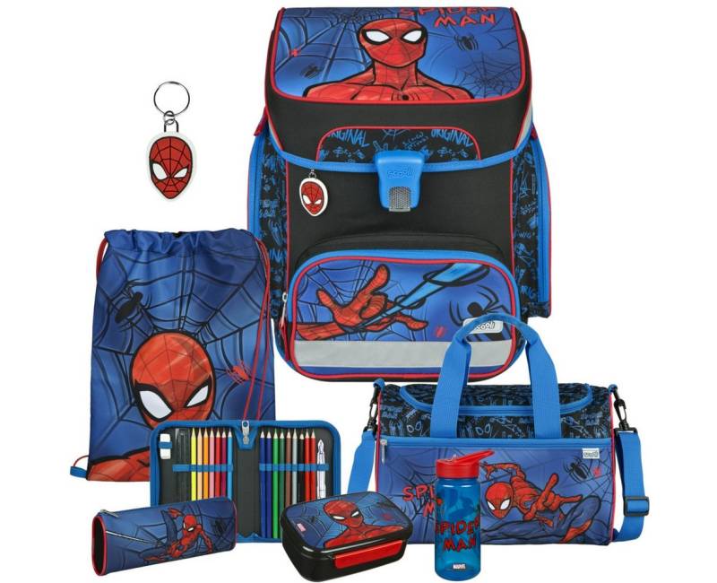 Scooli Schulranzen 1.Klasse Jungen EasyFit in unterschiedlichen Sets (8-tlg) von Scooli