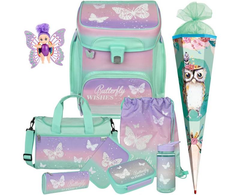 Scooli Schulranzen 1.Klasse Mädchen EasyFit in unterschiedlichen Sets (10-tlg) von Scooli