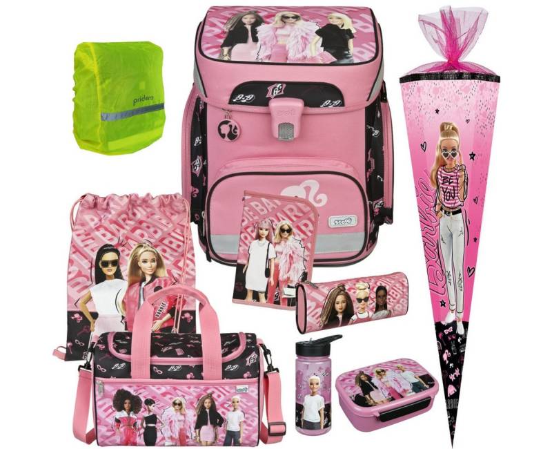 Scooli Schulranzen 1.Klasse Mädchen EasyFit in unterschiedlichen Sets (10-tlg) von Scooli