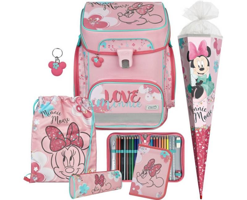 Scooli Schulranzen 1.Klasse Mädchen EasyFit in unterschiedlichen Sets (6-tlg) von Scooli