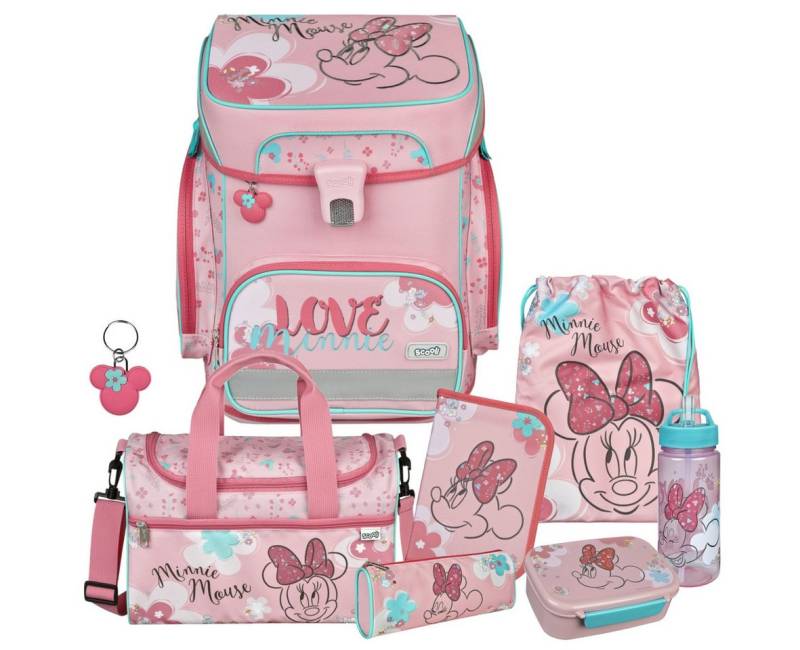 Scooli Schulranzen 1.Klasse Mädchen EasyFit in unterschiedlichen Sets (8-tlg) von Scooli