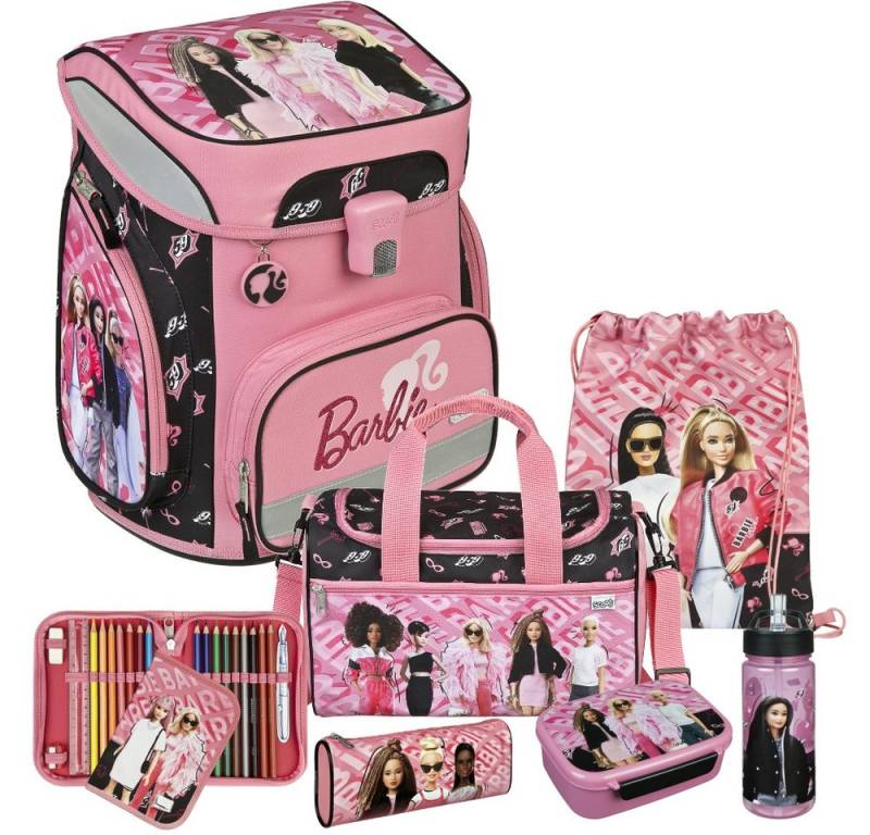 Scooli Schulranzen 1.Klasse Mädchen EasyFit in unterschiedlichen Sets (8-tlg) von Scooli