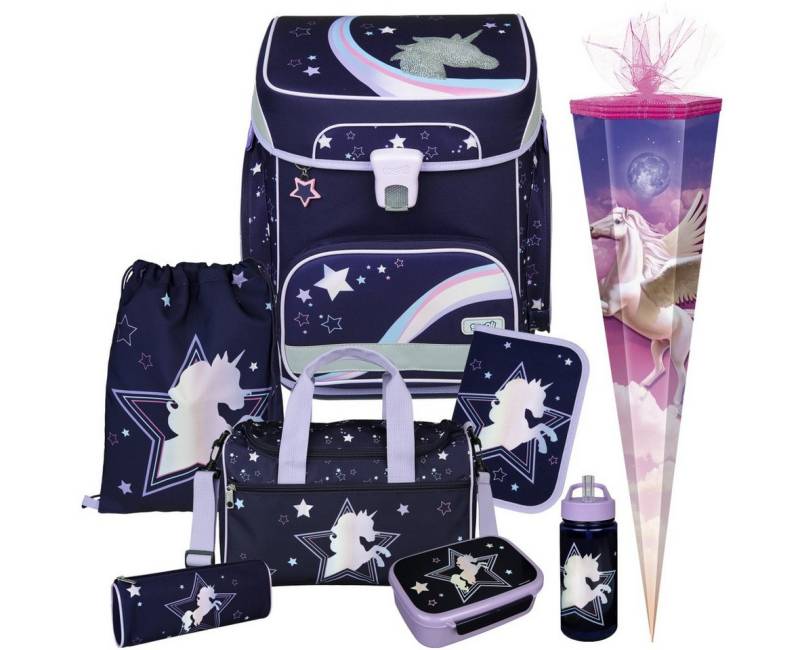 Scooli Schulranzen 1.Klasse Mädchen EasyFit in unterschiedlichen Sets (9-tlg) von Scooli