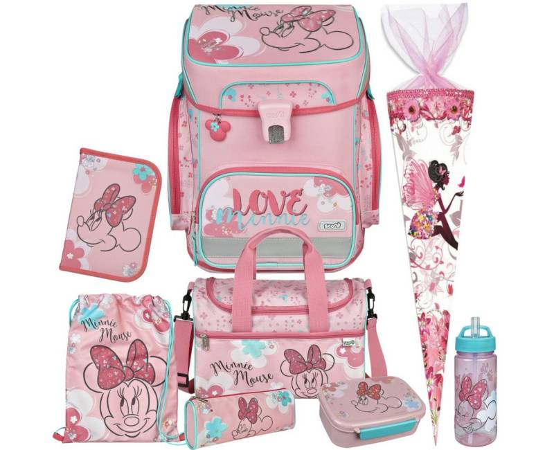 Scooli Schulranzen 1.Klasse Mädchen EasyFit in unterschiedlichen Sets (9-tlg) von Scooli