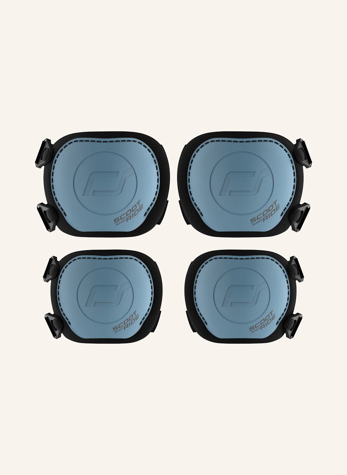 Scoot And Ride Protektoren Set grau von Scoot and Ride