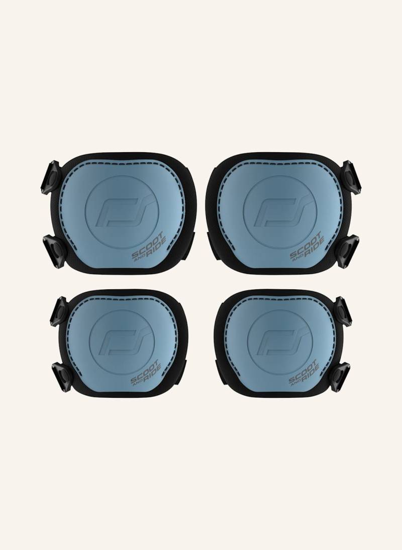 Scoot And Ride Protektoren Set grau von Scoot and Ride
