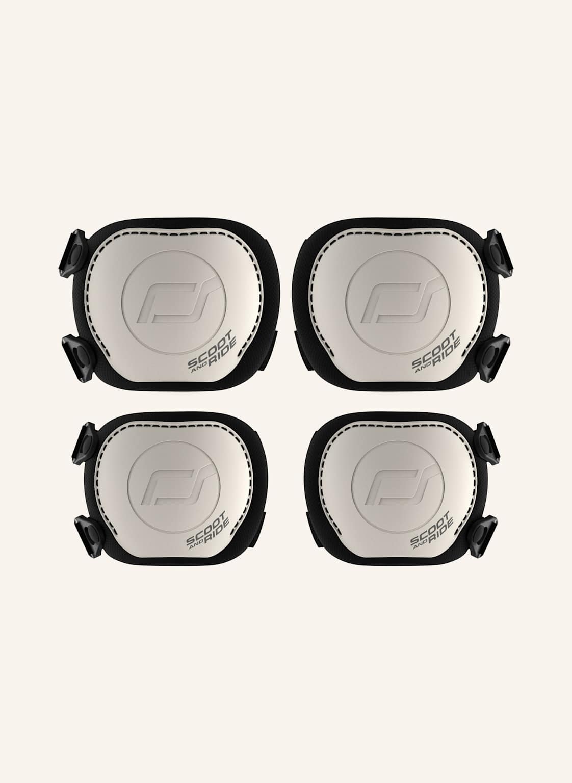 Scoot And Ride Protektoren Set grau von Scoot and Ride