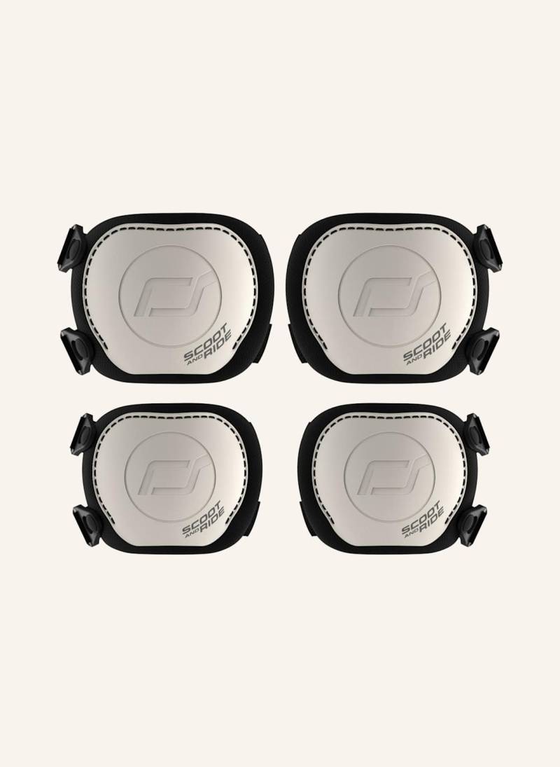 Scoot And Ride Protektoren Set grau von Scoot and Ride