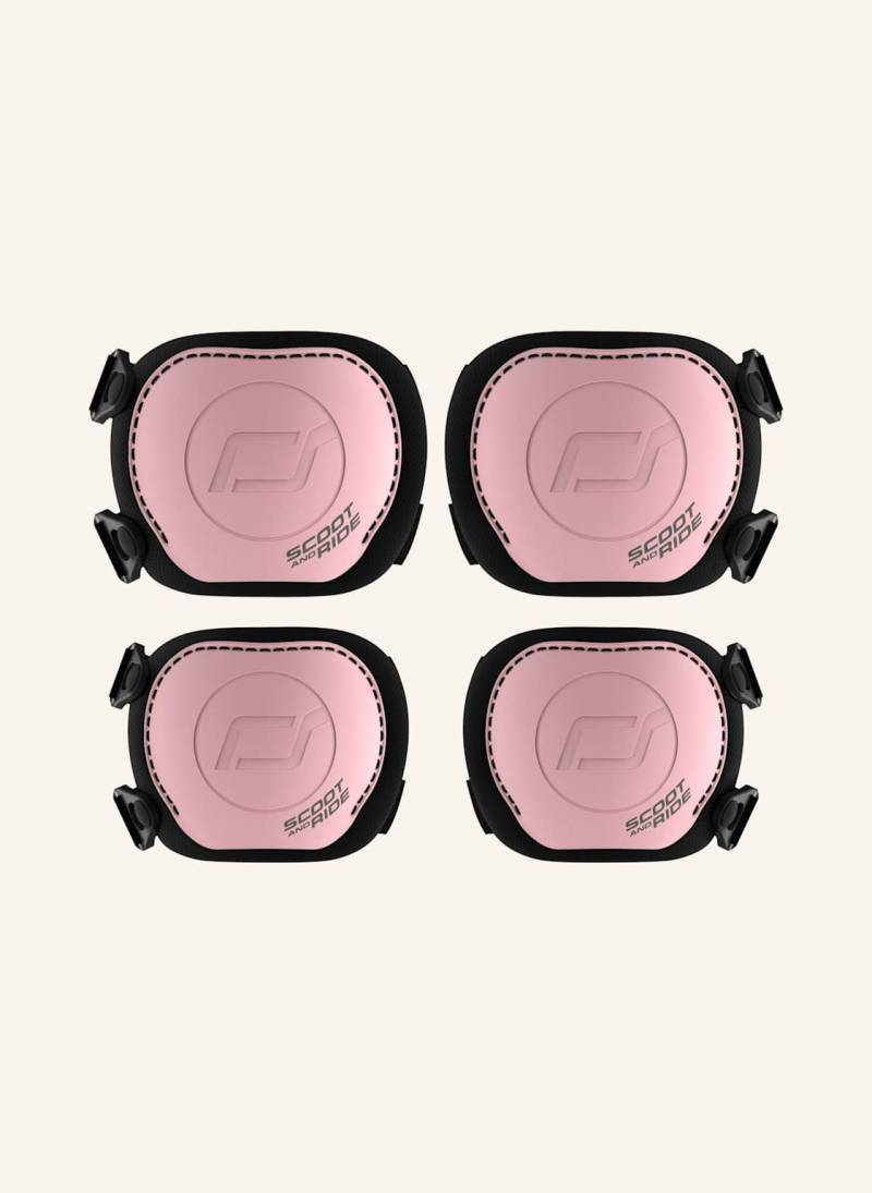 Scoot And Ride Protektoren Set rosa von Scoot and Ride