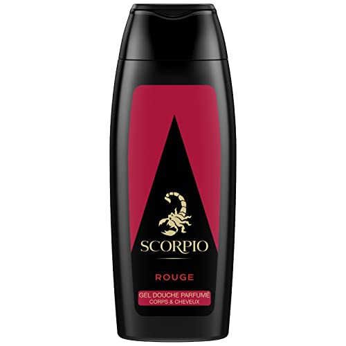 Scorpio - Duschgel für Herren – Kollektion Rouge – Flasche 250 ml von Scorpio