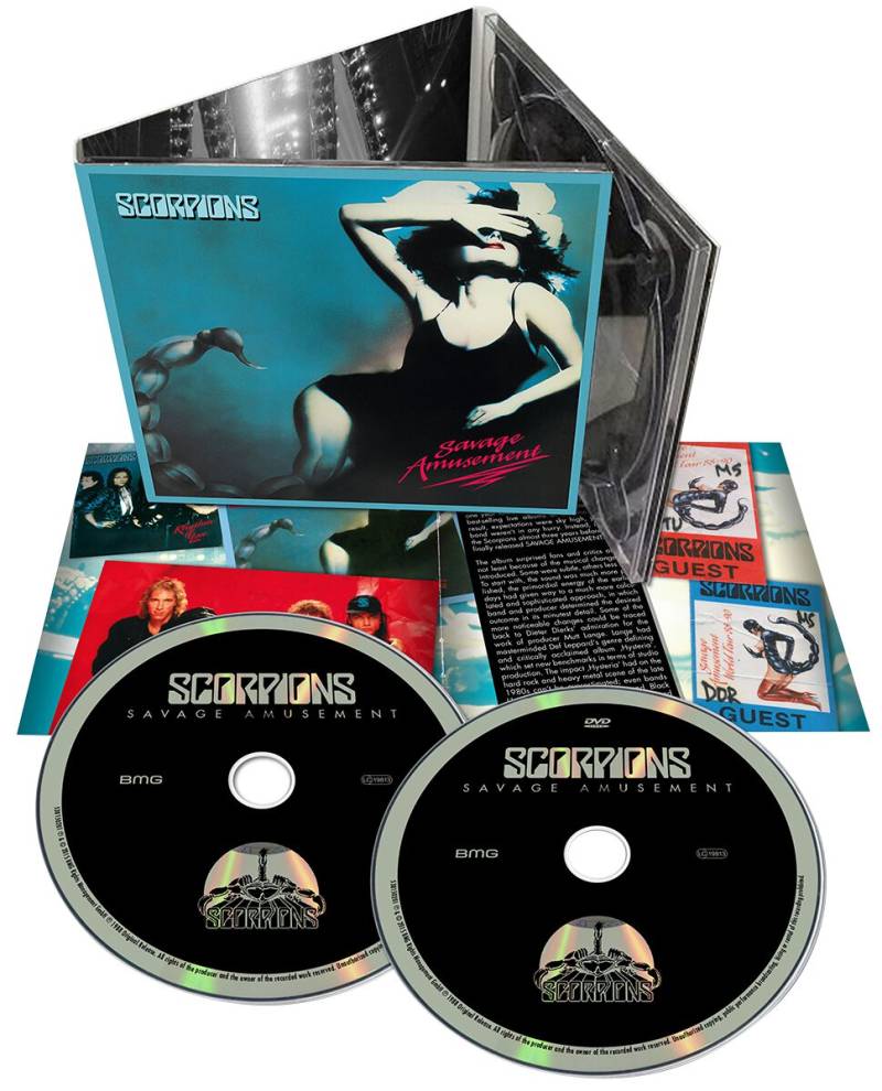 Savage amusement von Scorpions - CD & DVD (Digipak, Re-Release) von Scorpions