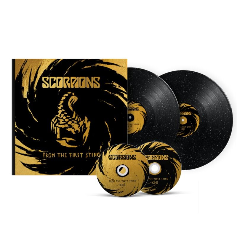 Scorpions From the first Sting LP multicolor Scorpions From the first Sting LP multicolor von Scorpions