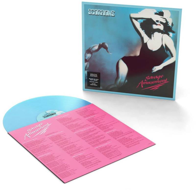 Scorpions Savage amusement LP multicolor von Scorpions