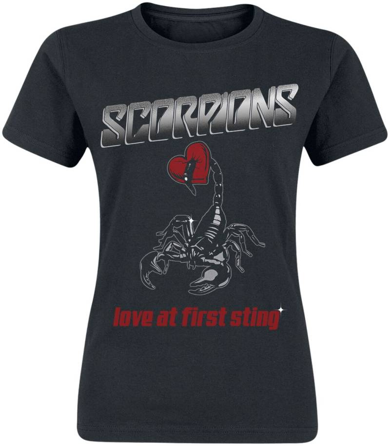 Scorpions T-Shirt - Pierced Heart - S bis XXL - für Damen - Größe XXL - schwarz  - Lizenziertes Merchandise! von Scorpions