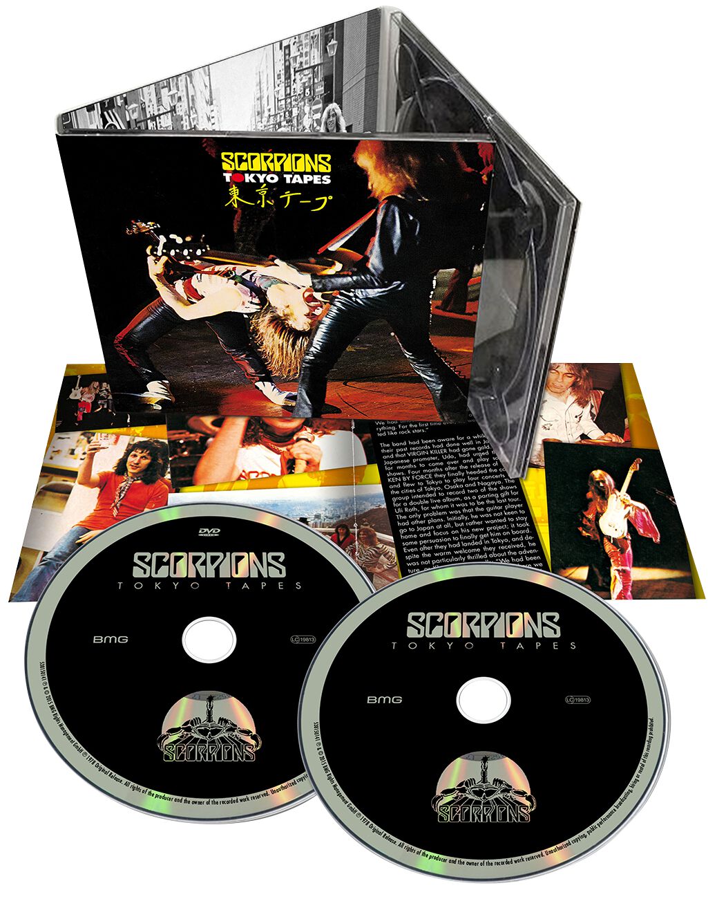 Scorpions Tokyo tapes CD multicolor von Scorpions