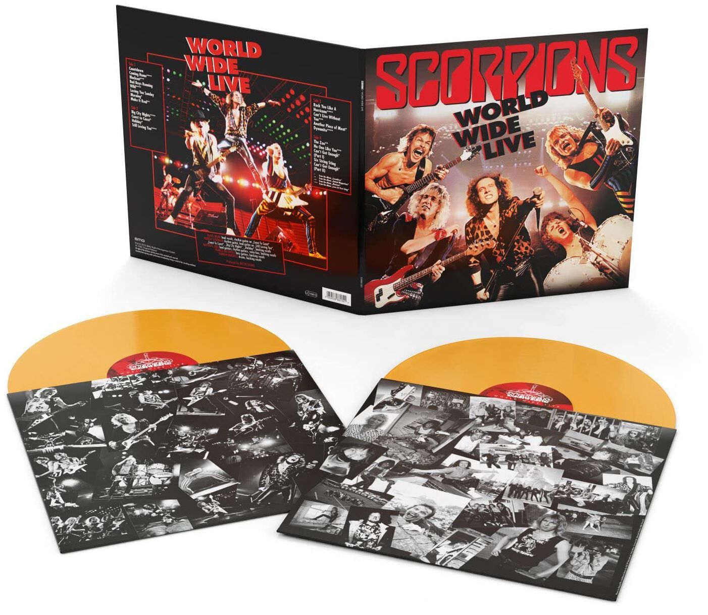 Scorpions World wide live LP multicolor von Scorpions