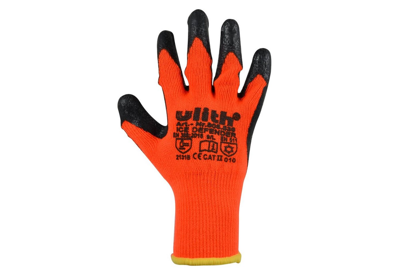 Scorprotect® Arbeitshandschuhe Winter Arbeitshandschuh Montagehandschuhe neonorange Größe 9 von Scorprotect®