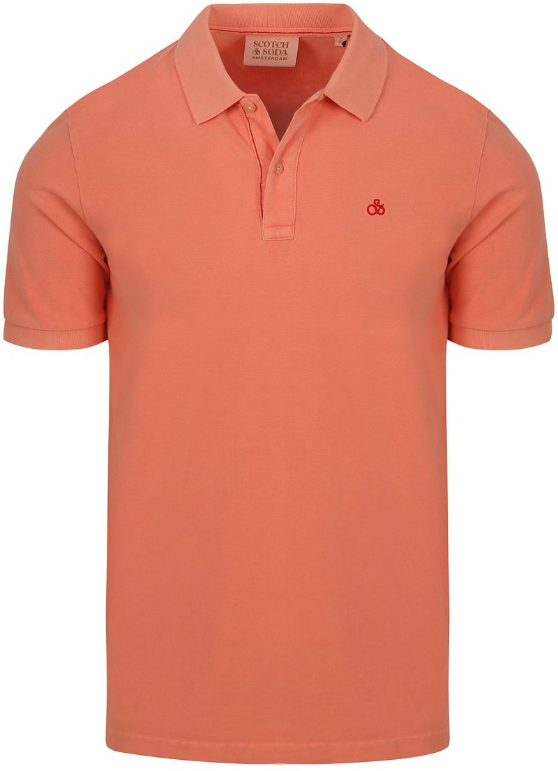 Poloshirt Scotch and Soda Piqué Rosa - Größe M von Scotch and Soda