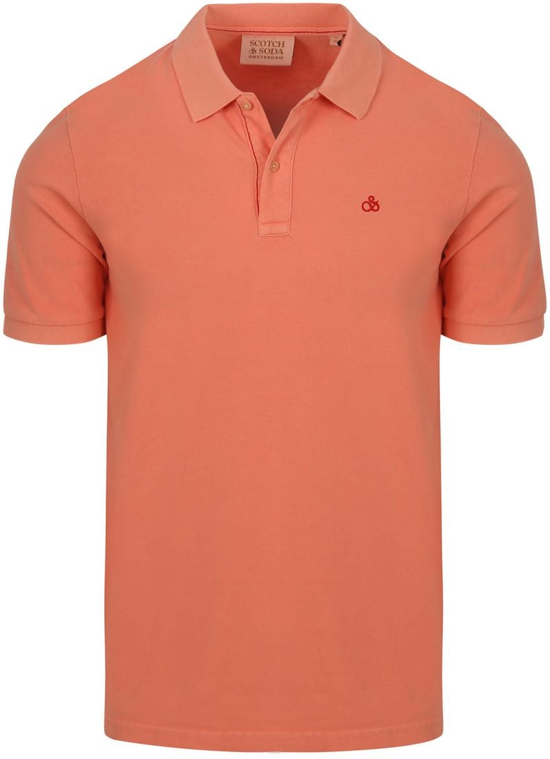 Poloshirt Scotch and Soda Piqué Rosa - Größe XL von Scotch and Soda