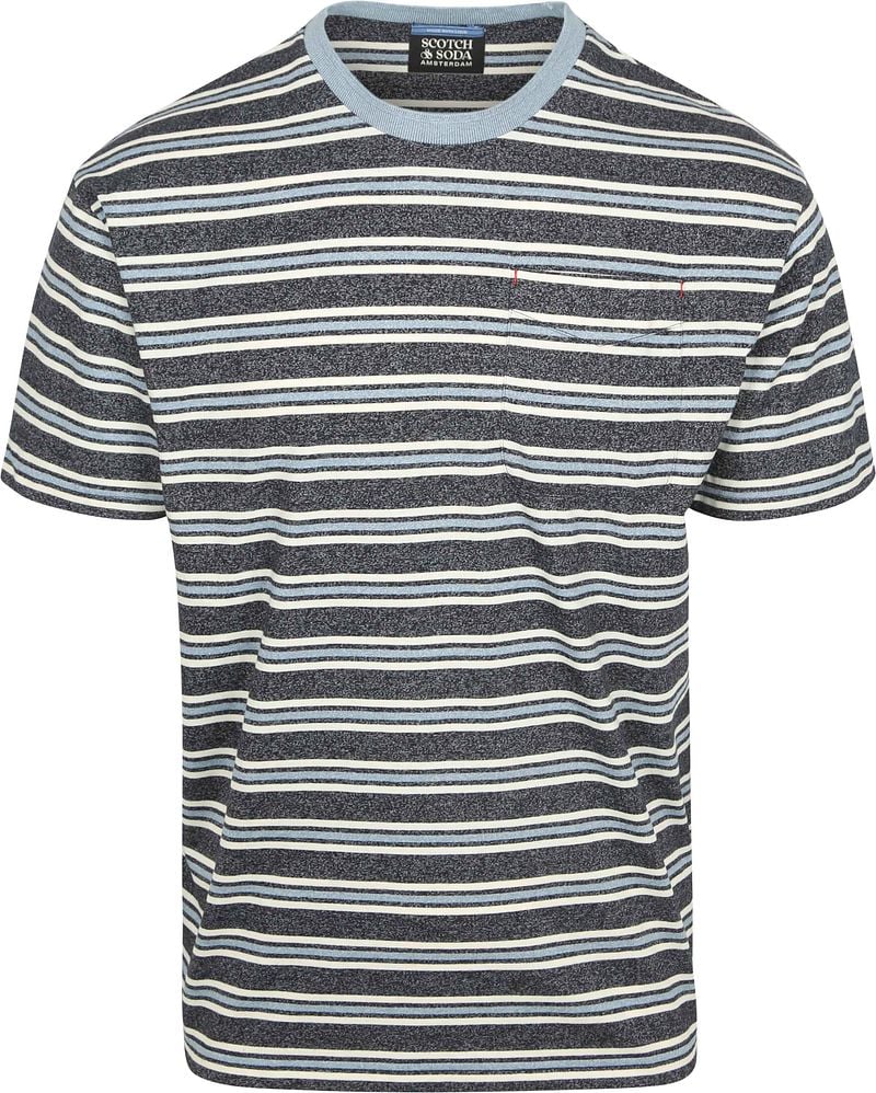 Scotch And Soda T-shirt Streifen Blau - Größe M Scotch And Soda T-shirt Streifen Blau - Größe M von Scotch and Soda