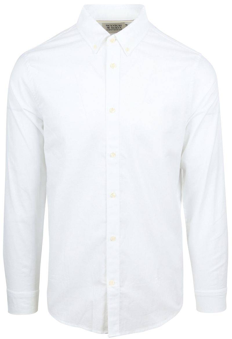 Scotch and Soda Core Oxford Hemd Weiß - Größe XXL von Scotch and Soda