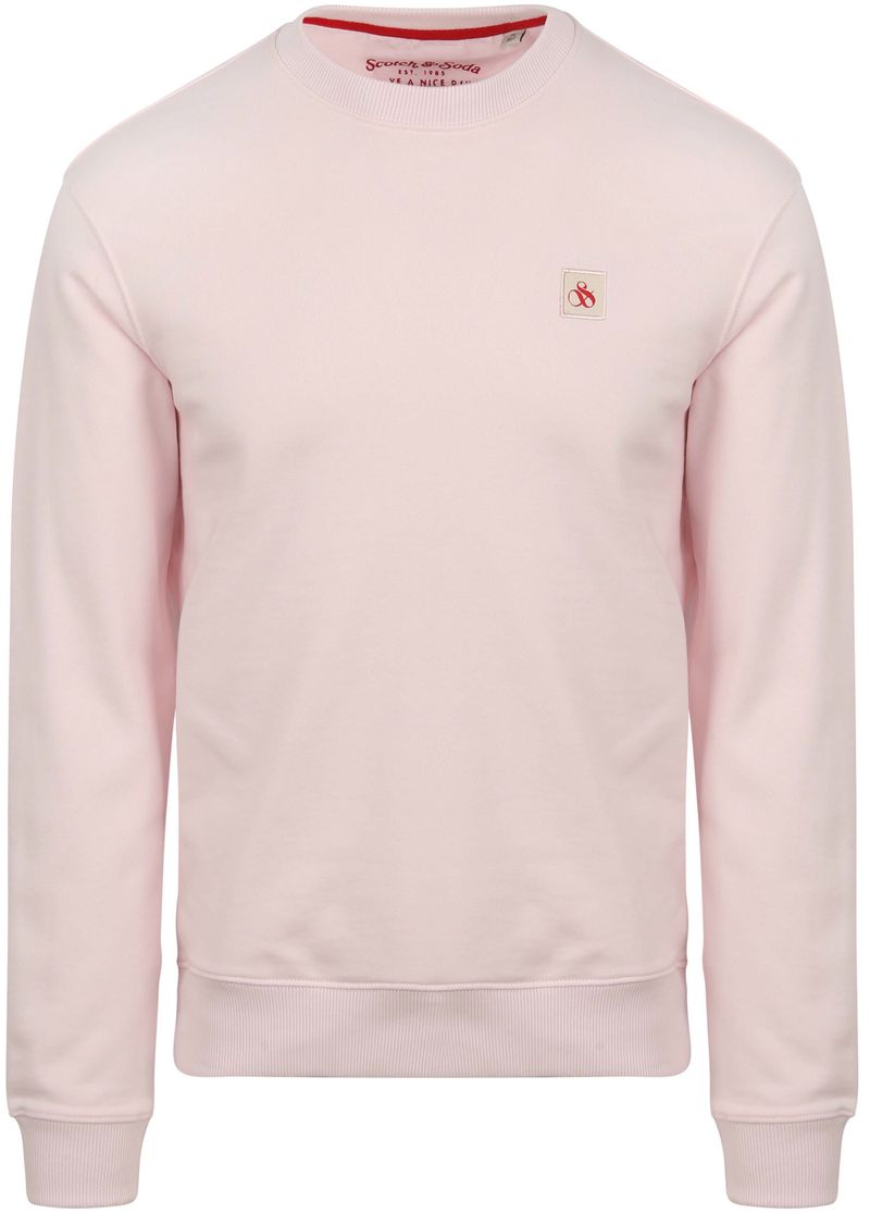 Scotch and Soda Essential Pullover Hellrosa - Größe L von Scotch and Soda