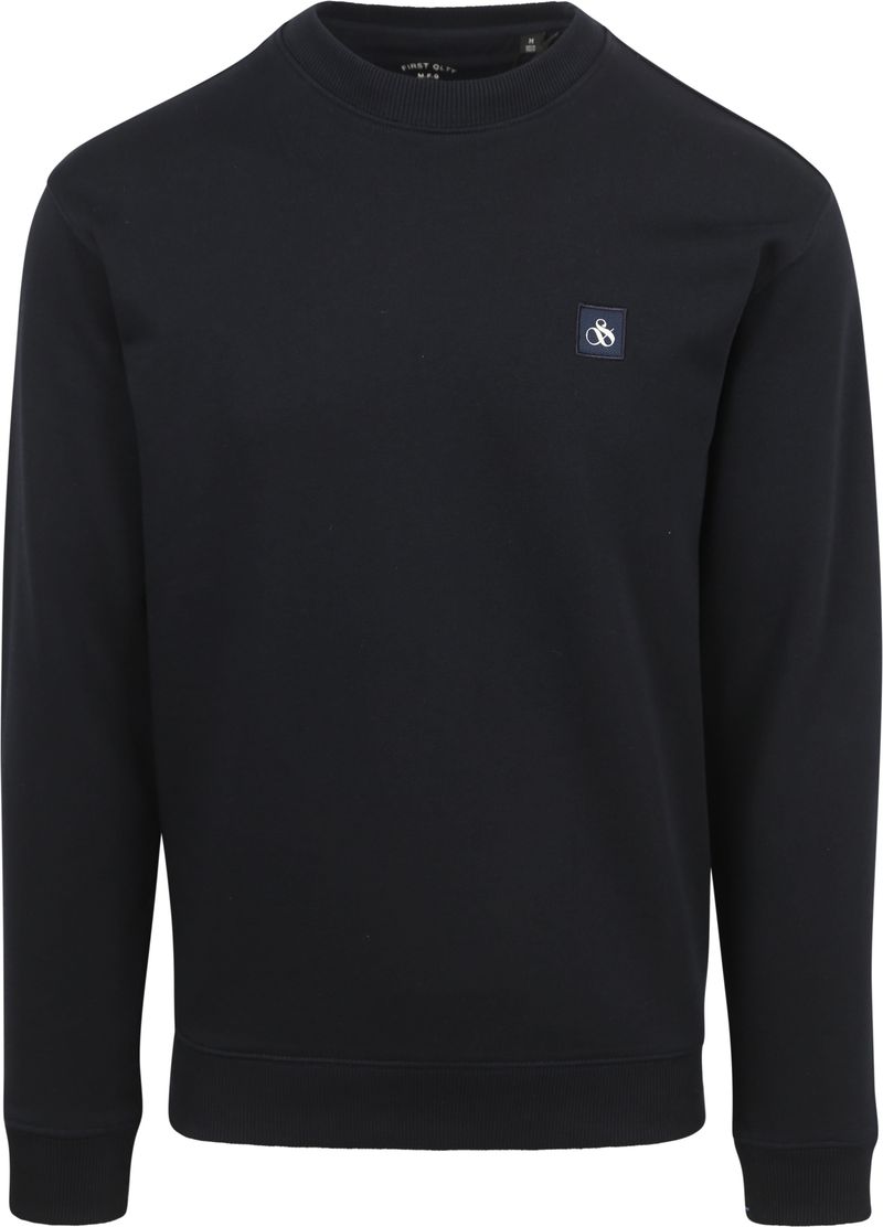 Scotch and Soda Essential Pullover Marine - Größe XL von Scotch and Soda