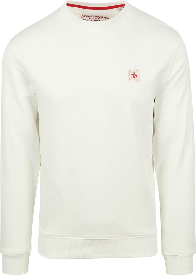 Scotch and Soda Essential Pullover Off White - Größe XXL von Scotch and Soda