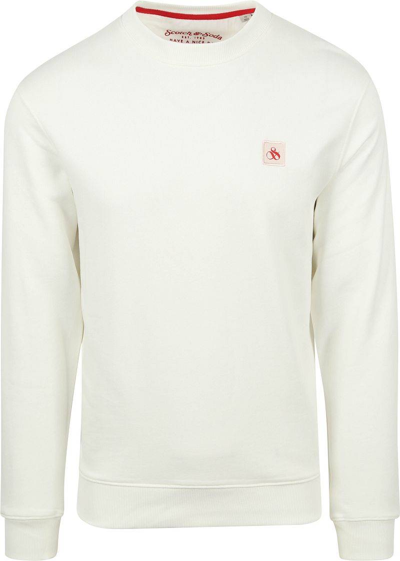 Scotch and Soda Essential Pullover Off White - Größe XXL von Scotch and Soda