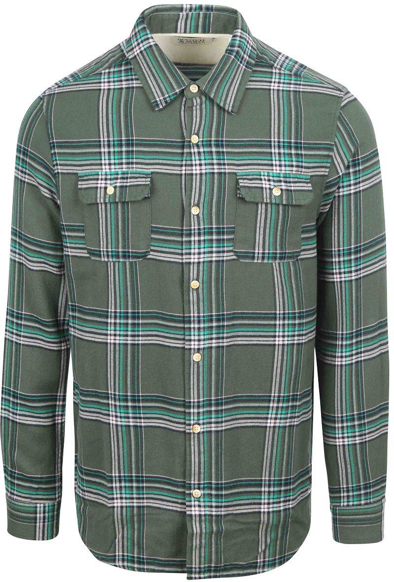 Scotch and Soda Flanellhemd Grün - Größe XXL von Scotch and Soda