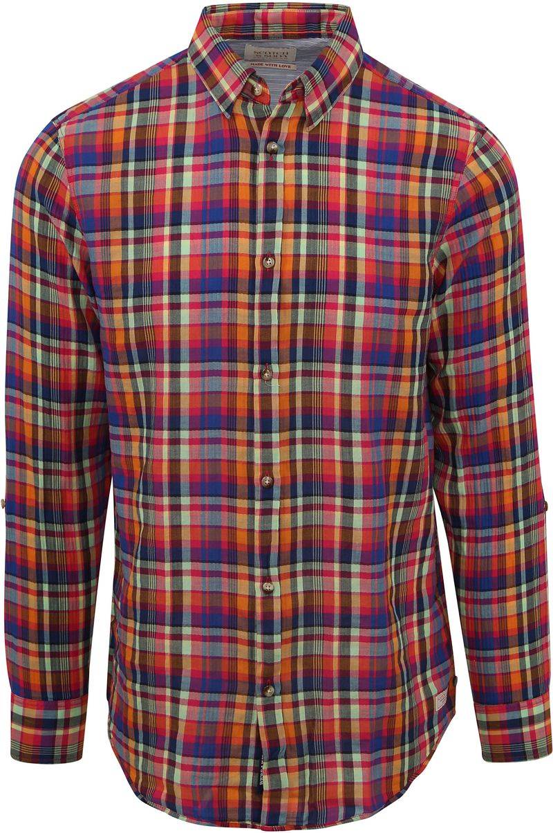 Scotch and Soda Hemd Karo Multicolour - Größe L von Scotch and Soda