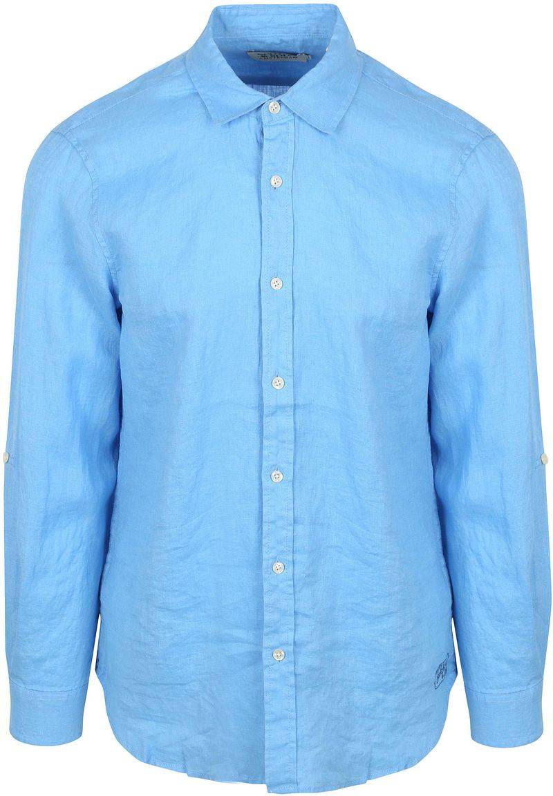 Scotch and Soda Leinenhemd Blau - Größe M von Scotch and Soda