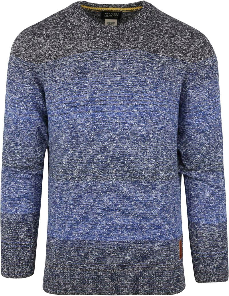 Scotch and Soda Pullover Melange Dunkelblau - Größe S von Scotch and Soda